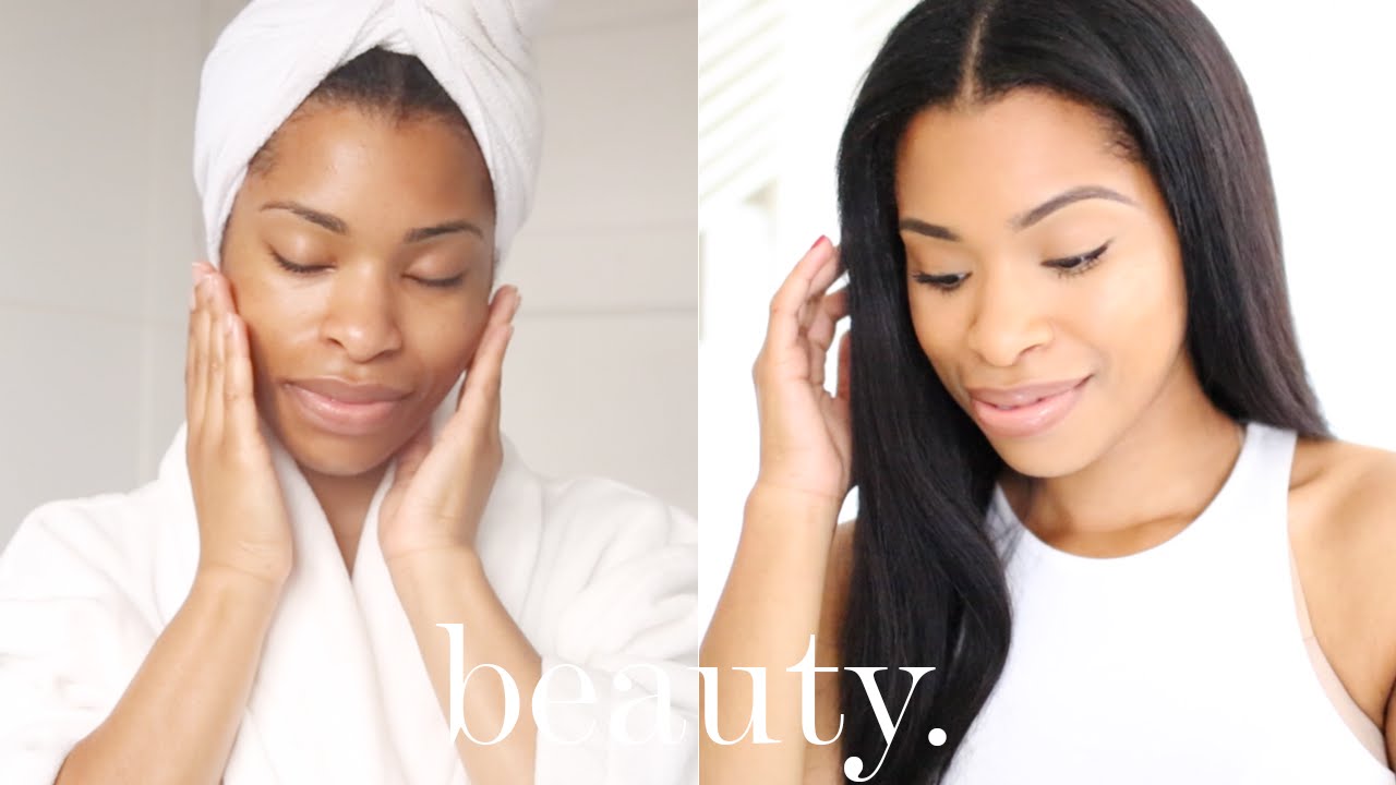 Skincare & Minimal Makeup Routine | GET READY WITH ME | BEAUTY