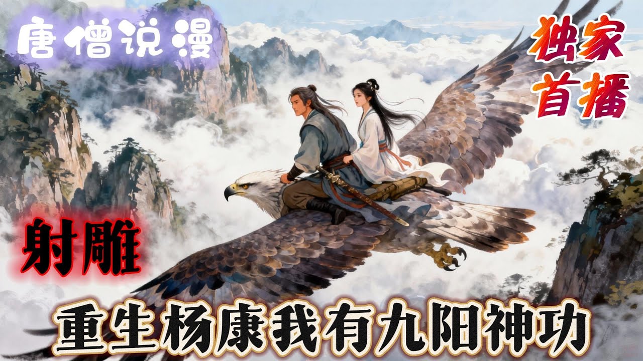 《射雕：重生杨康，我有九阳神功》重生杨康，并获得天赋异禀的战神体质。 想起原著中的憋屈与悲剧，这一世杨康决定逆天改命！！#穿越#有聲書 #完结文 #热血 #武俠 #金庸 #一口气看完