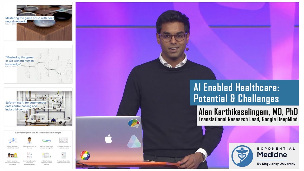 A.I. Enabled Healthcare: Potential & Challenges. DeepMind's Dr. Alan Karthikesalingam