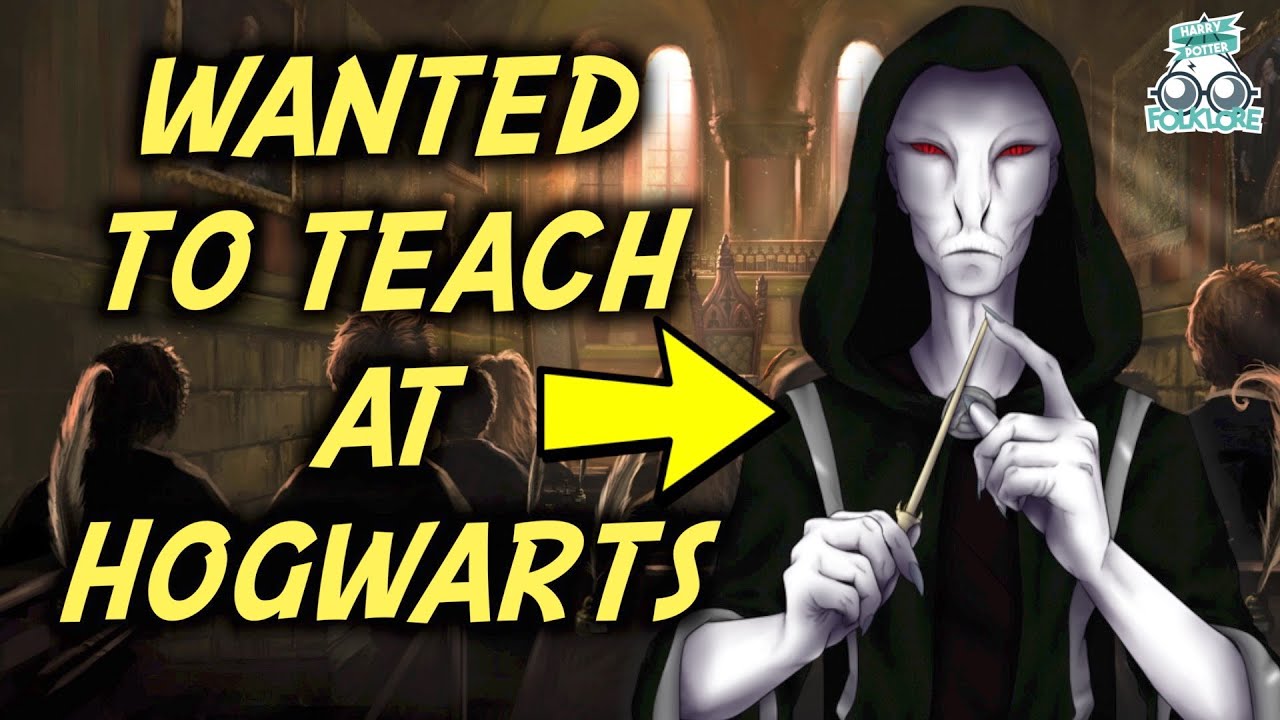 Why Did Voldemort Want To Teach Dark Arts At Hogwarts