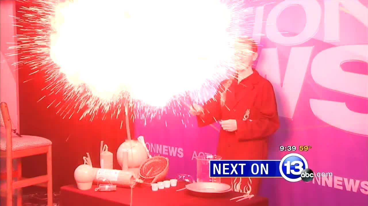 How fireworks get their colors