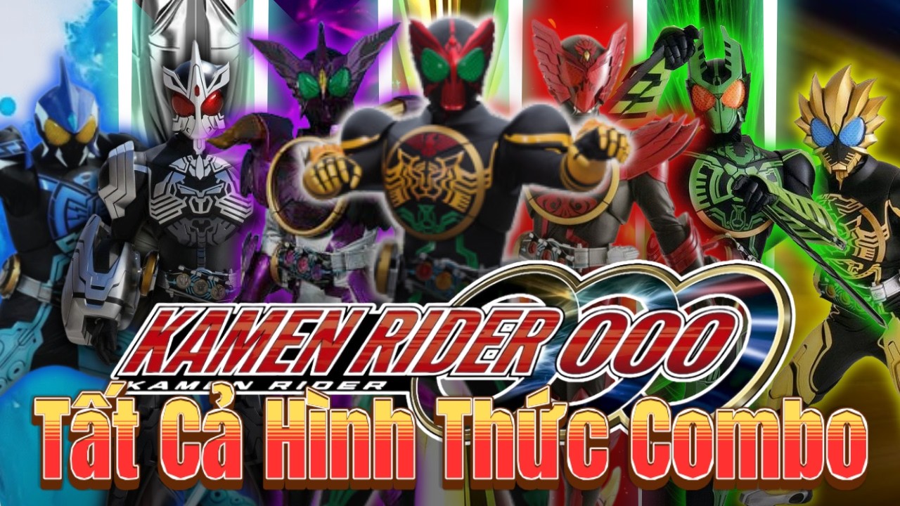 Более 15 специальных комбо из Kamen Rider OOO | Новости TPT