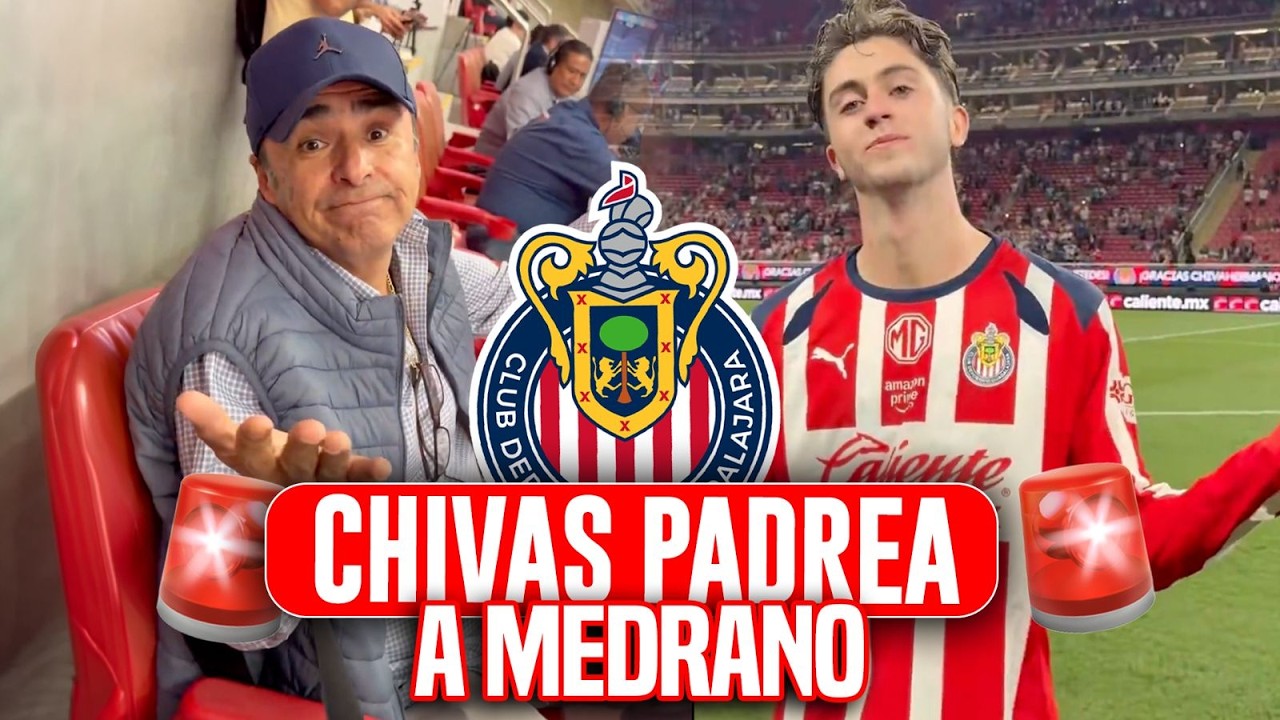 CHIVAS PADREA A DAVID MEDRANO JUNTO CON BRIAN GUTIERREZ / NOTICIAS CHIVAS HOY