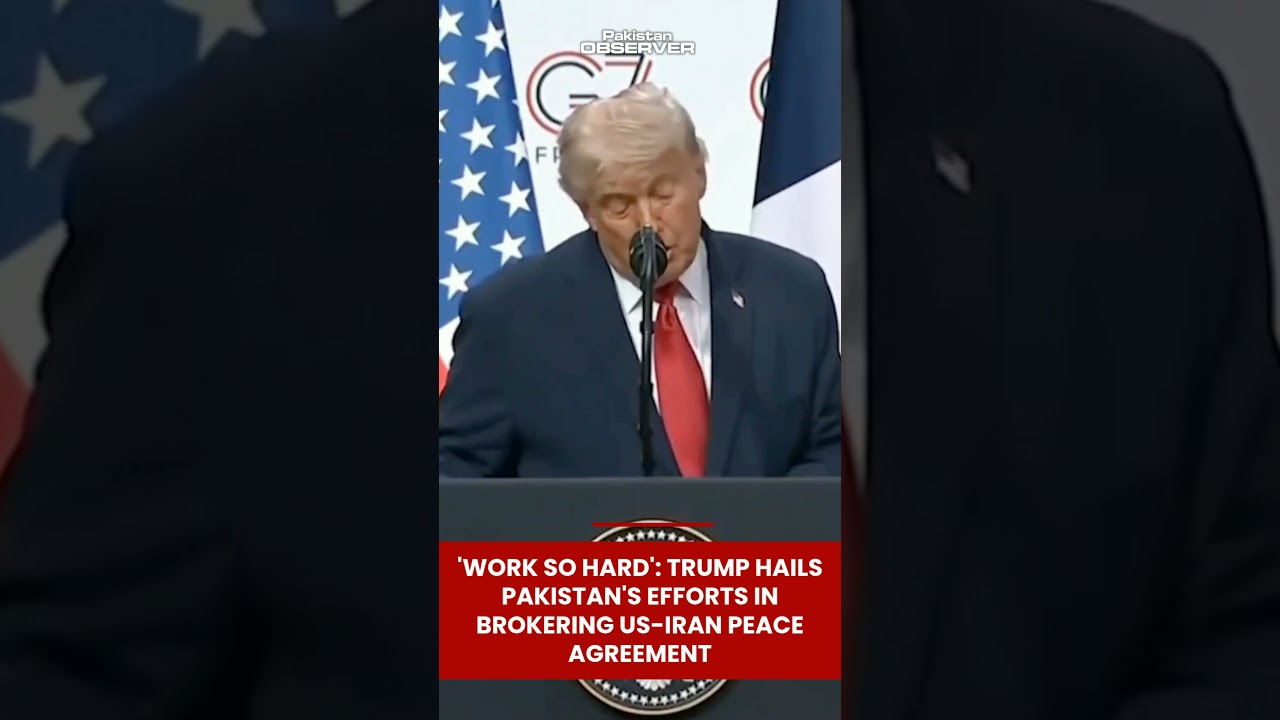 &laquo;РАБОТАЮТ НЕ ПОКЛАДАЯ РУК&raquo;: ТРАМП ВЫСОКО ОЦЕНИЛ РОЛЬ ПАКИСТАНА В ЗАКЛЮЧЕНИИ МИРНОГО СОГЛАШЕНИЯ МЕ...
