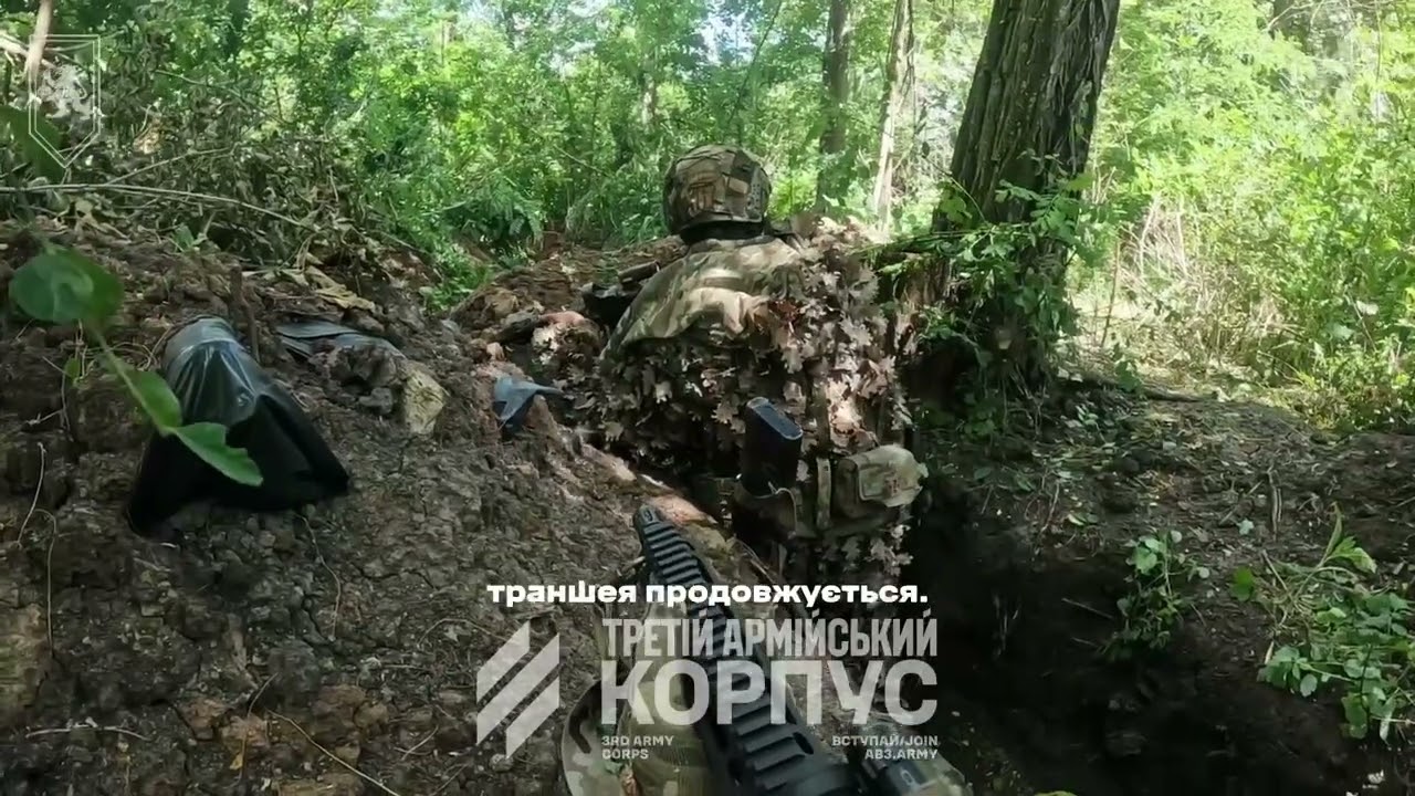 Zelena Dolyna - XX.08.2026. GoPro Footage Of Assault Teams Storming Russian Trenches Near Z.Dolyna.