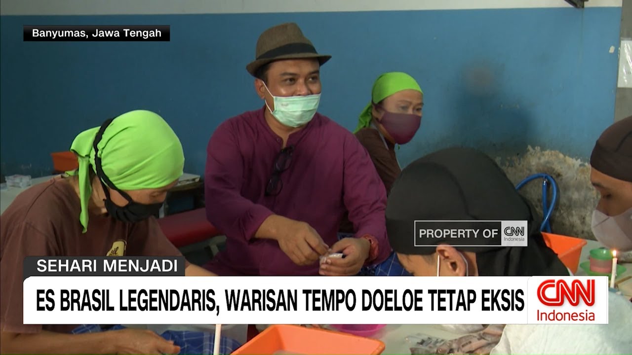 Sehari Menjadi Produsen Es Brasil Khas Purwokerto