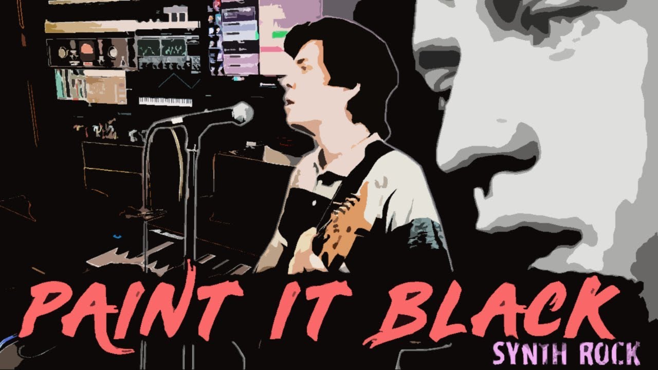PAINT IT BLACK Synth Rock Metal ROLLING STONES Cover 70s