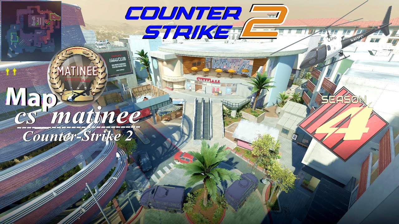 Counter-Strike 2 — New Map Matinee / Kарта Денний сеанс / CS2 Update 🔥 [можливі оновлення]