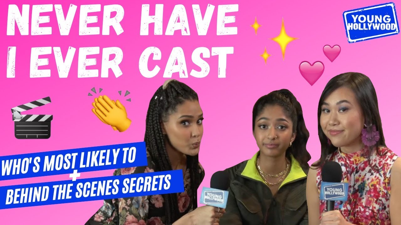 Never Have I Ever Cast Interview Each Other