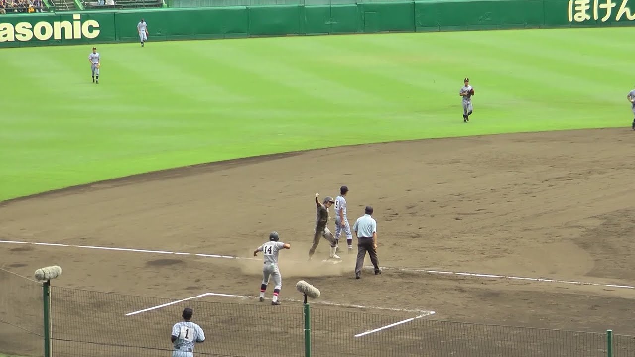 2015夏の高校野球【決勝戦】仙台育英 執念の三塁打 6-6の同点 ものすごい大歓声 The Final of High School Baseball