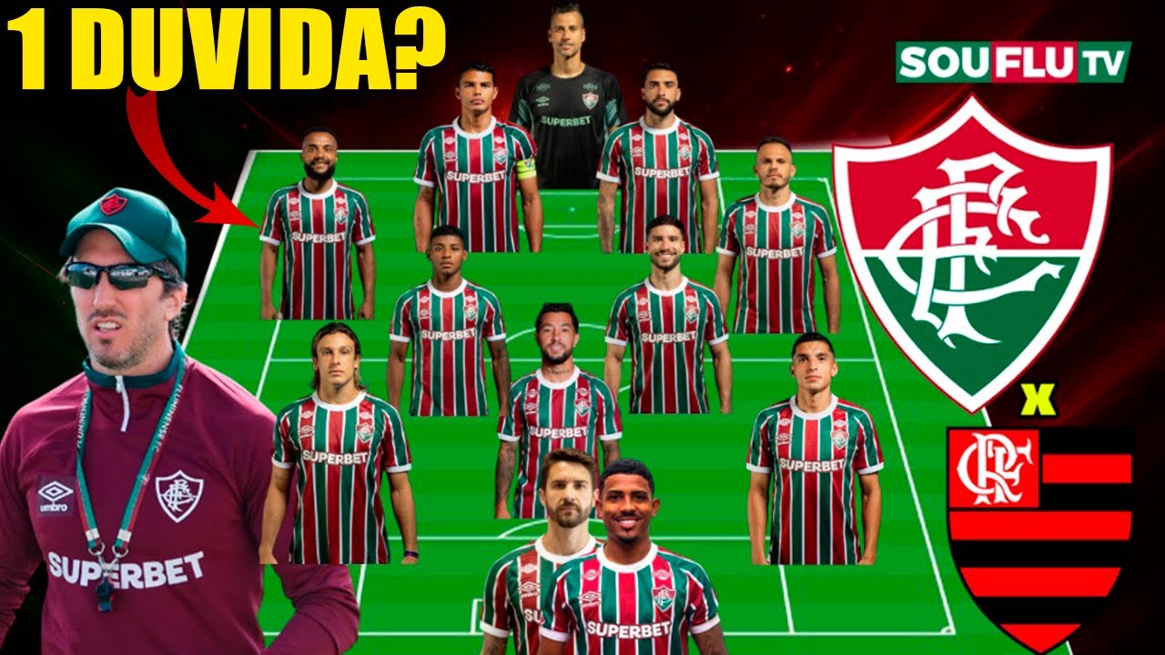 Veja a escala&ccedil;&atilde;o do Fluminense pro jogo contra o Flamengo? PR&Eacute; JOGO: Fluminense x Fluminense