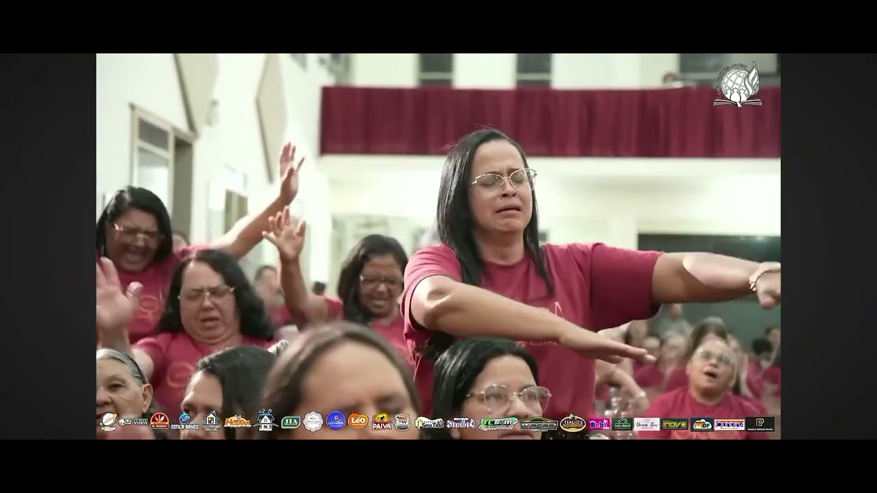 Impossível não sentir a presença de Deus!Aline Campos e banda AD Monteiro PB 