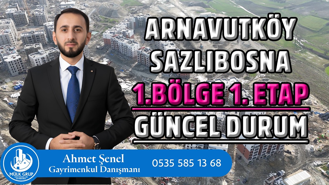 TOKİ Arnavutköy Sazlıbosna 1. Bölge 1. Etap | Güncel Durum #gayrimenkul #emlak #toki #arnavutköy