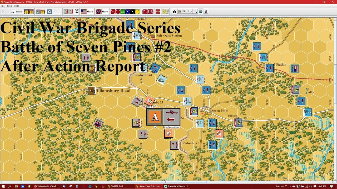 Civil War Brigade Series Battle of Seven Pines #2 After Action Report