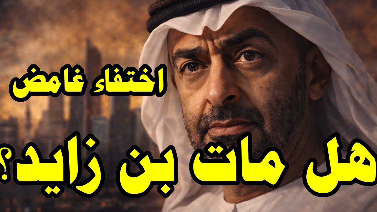 عاااااجل 🔥 …اختفاء مريب ل محمد بن زايد  يقلب قصر الحكم رأسًا على عقب في الامارات