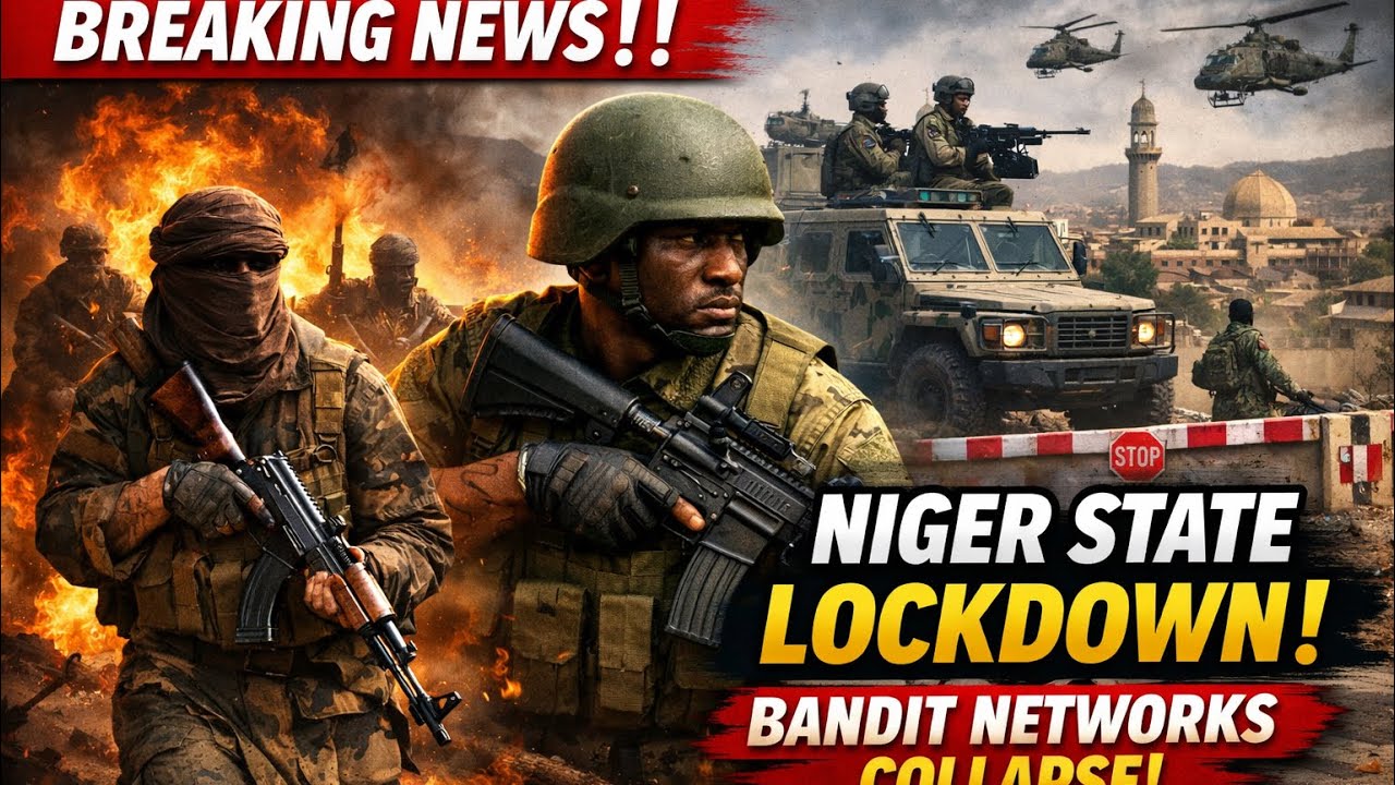 BREAKING NEWS‼️ Niger State Under Lockdown As Bandit Networks Collapse