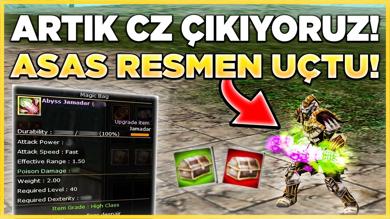 ARTIK CZ’YE ÇIKIYORUZ! ⚔️🔥 | ASAS RESMEN UÇTU! 🚀 | Knight Online Asas #3