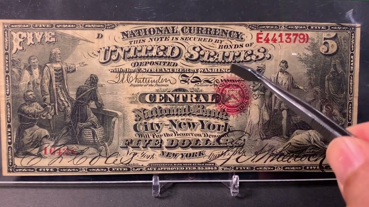 The Amazing $5 NBN 1864 First Charter 