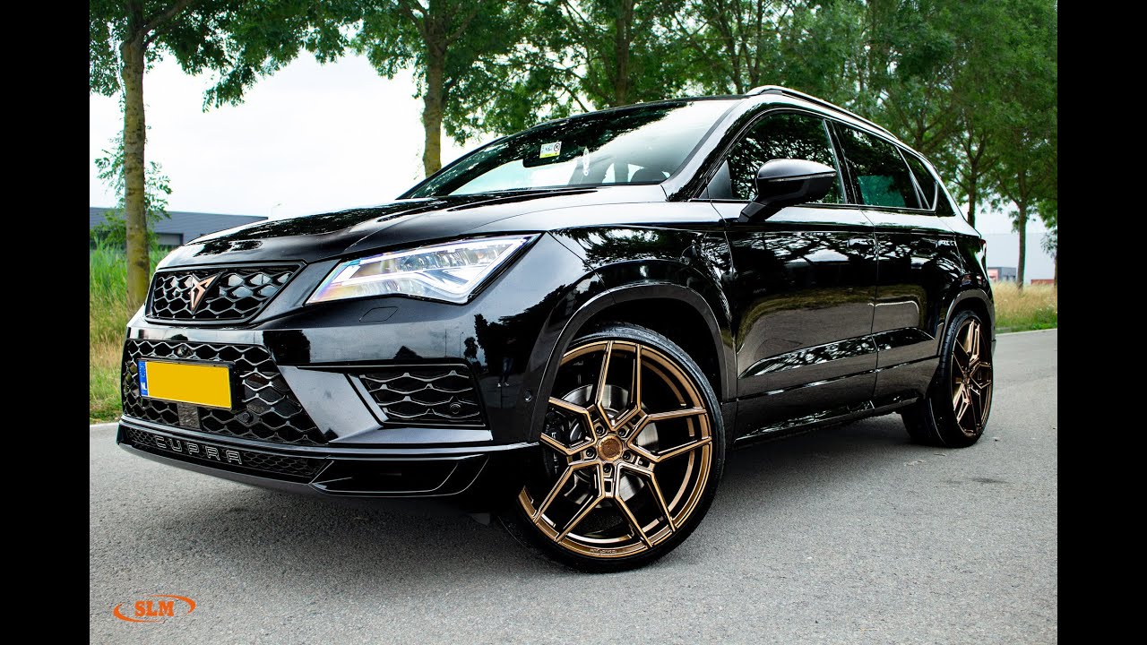 CONCAVER CVR5 21 INCH BRUSHED BRONZE x SEAT CUPRA ATECA by SLM VELGEN