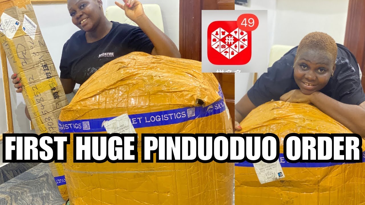 UNBOX MY FIRST HUGE PINDUODUO ORDER WITH ME || How to import from Pinduoduo