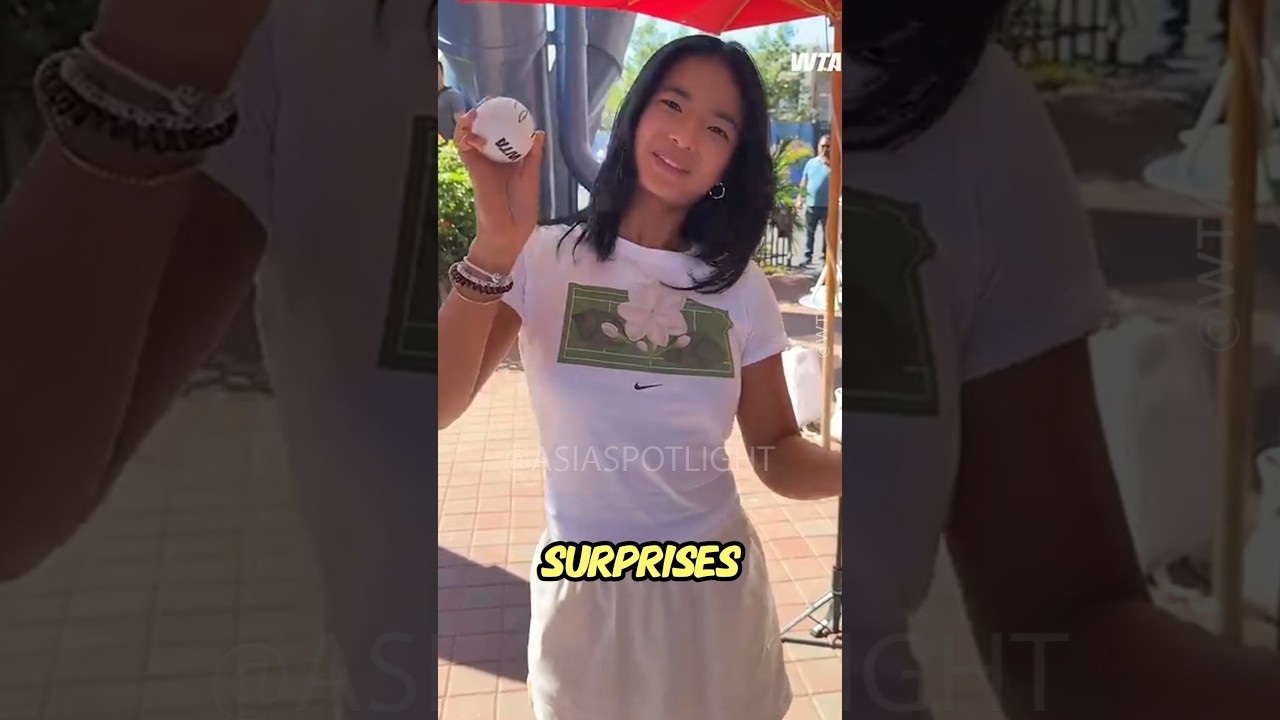 Alex Eala SURPRISES 1 Filipino Fan! 🇵🇭