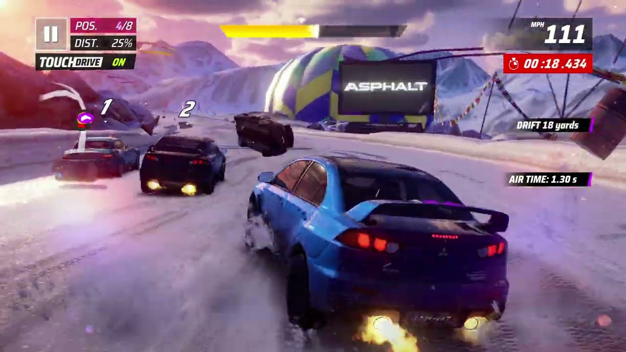 My new BMW with steering wheel #asphalt legends