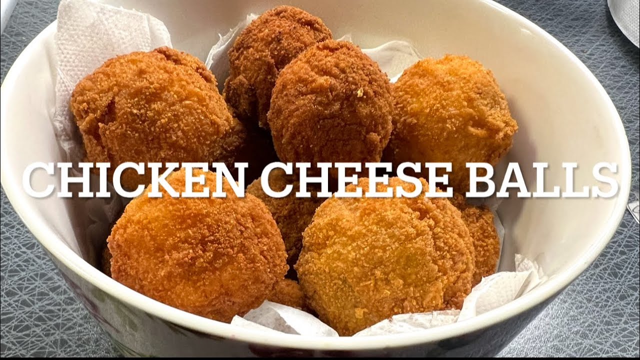 Crispy Chicken Cheese Balls Recipe | @Foodlover-100 Easy & Cheesy Snack | Perfect Party Appetizer!