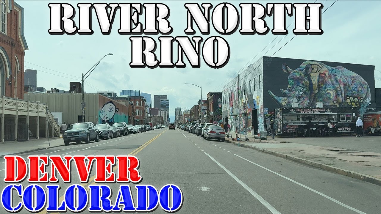 River North - RiNo District - Denver - Colorado - 4K Neighborhood Drive