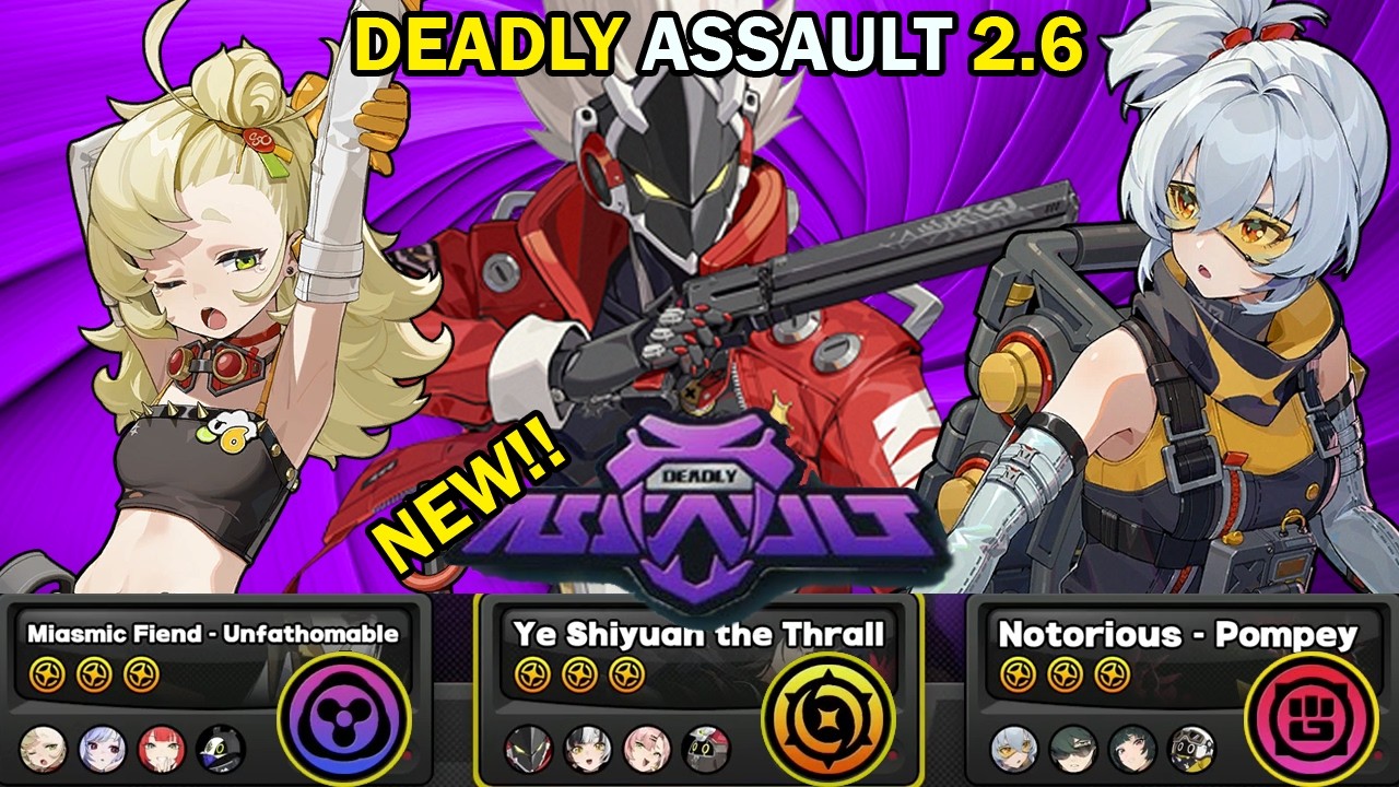 NEW Deadly Assault! | Soldier 11, Billy & Piper | 9 Star Clear [F2P Acc] | Zenless Zone Zero ZZZ 2.6