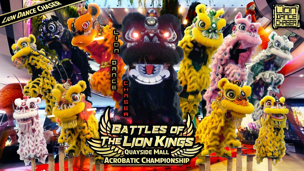 Battles Of The Lion Kings  高桩狮王争霸赛| 2025 Acrobatic Lion Dance Championship 4.0 @ Quayside Mall