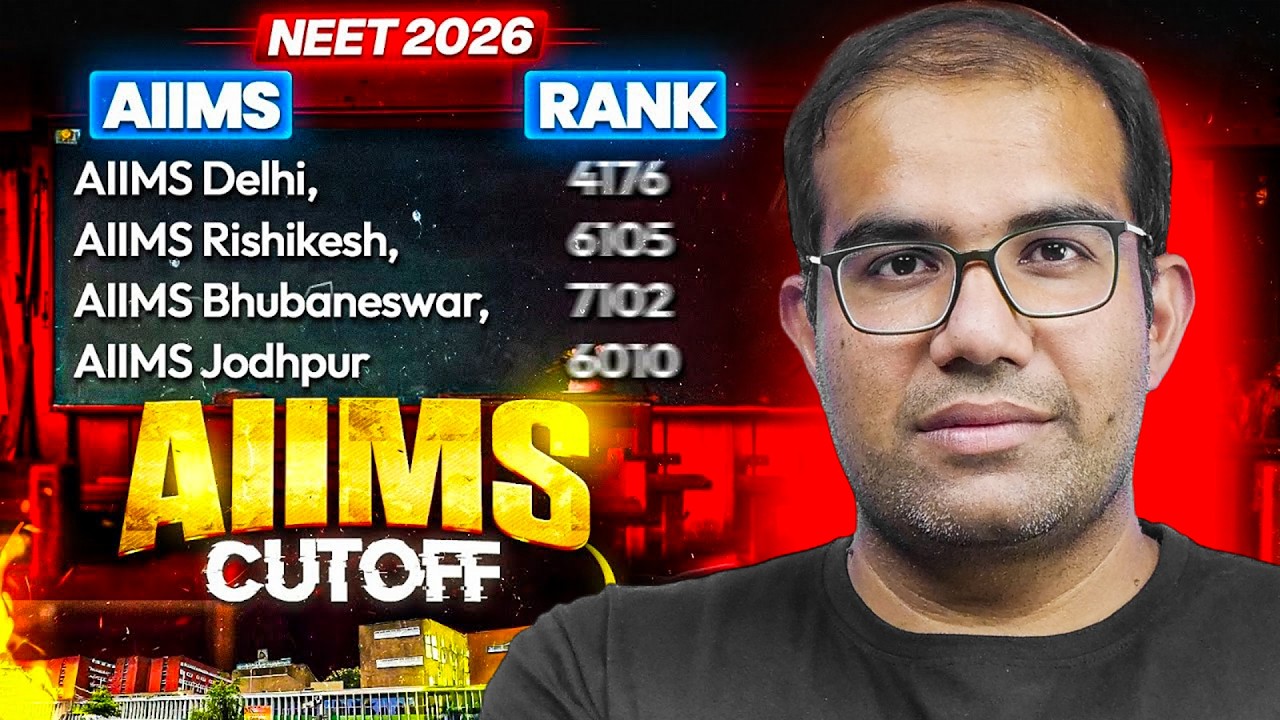 🔥AIIMS Cutoff Reality | Rank Needed for Top Colleges | NEET 2026