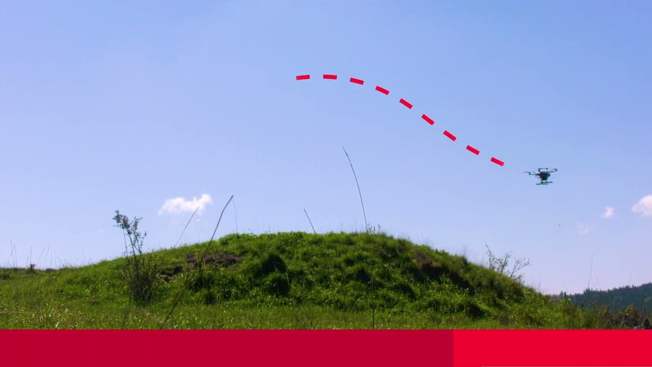 Time of Flight sensor in drone applications