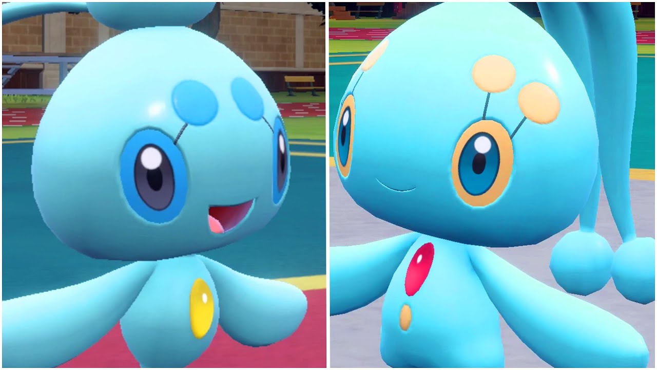 PHIONE EVOLUTION TEAM! Shiny Phione, Shiny Manaphy Moveset Sweep Pokemon Scarlet and Violet