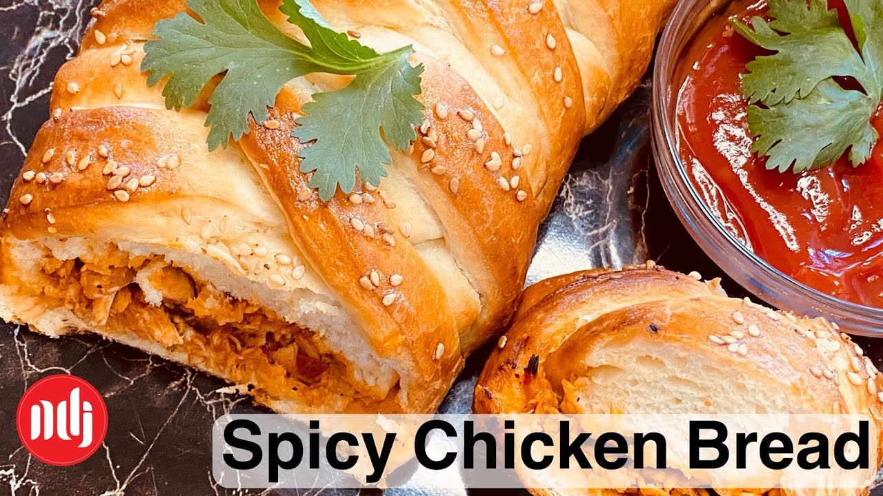 Spicy Chicken Bread | Homemade Chicken Bread | NDJ
