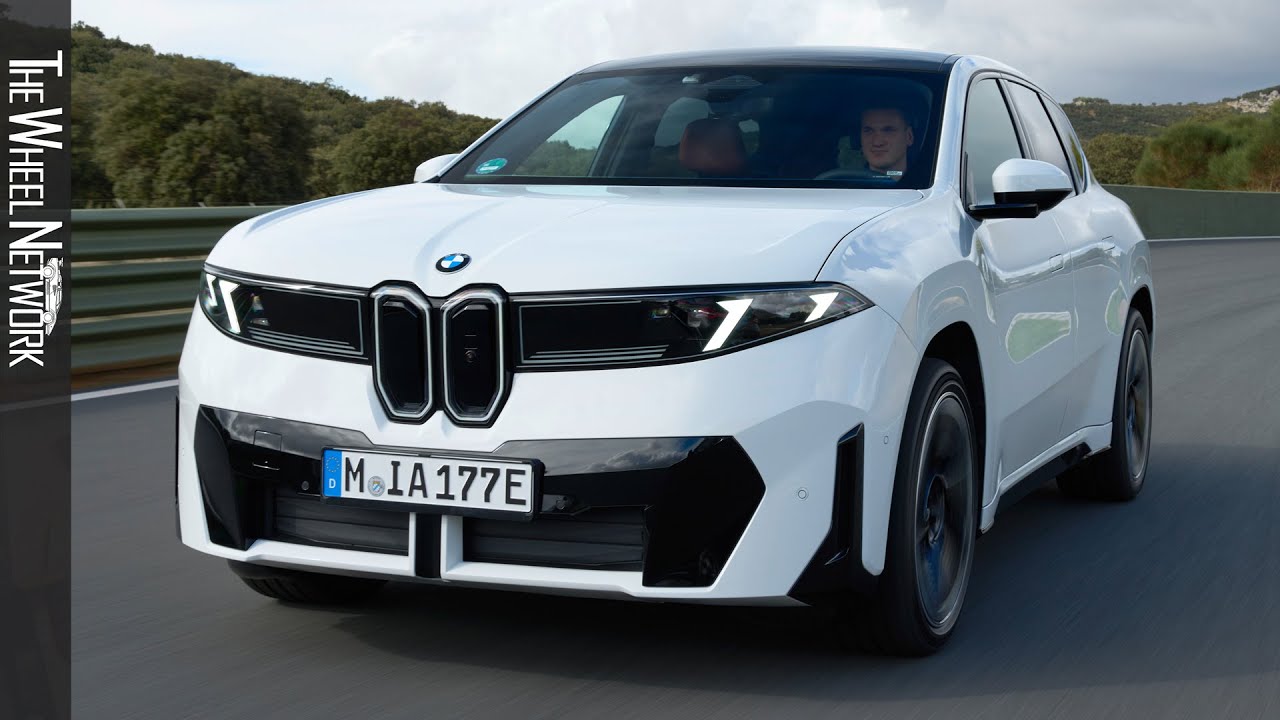 2026 BMW iX3 50 xDrive | Alpine White | Track Driving, Interior, Exterior [4K]