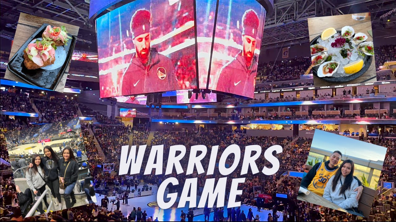 GOLDEN STATE WARRIORS | CHASE CENTER | SAN FRANCISCO VLOG