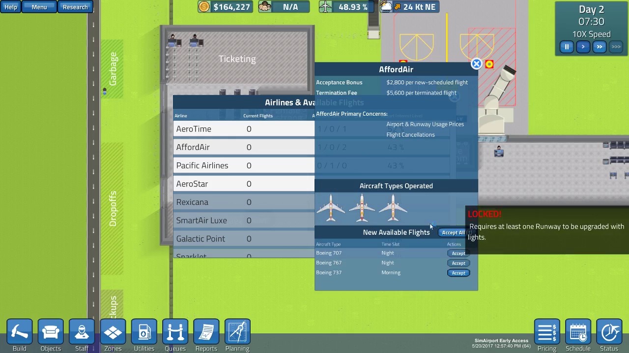 SimAirport Gameplay ita