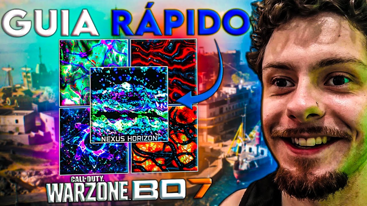 GUIA COMPLETO: Como PEGAR a Camuflagem NEXUS HORIZON no WARZONE e BO7! (RÁPIDO e FÁCIL!)
