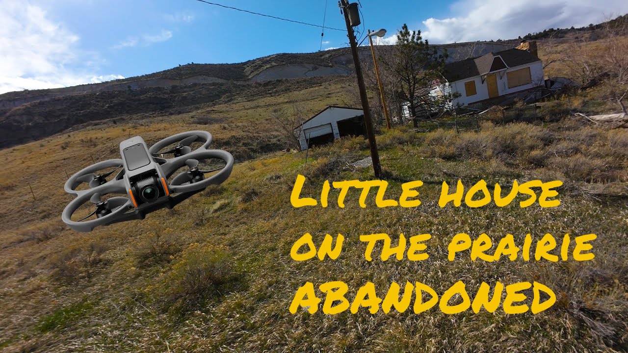 Abandoned Ranch On A Prairie Ridge  //  DJI AVATA 2 Exploration