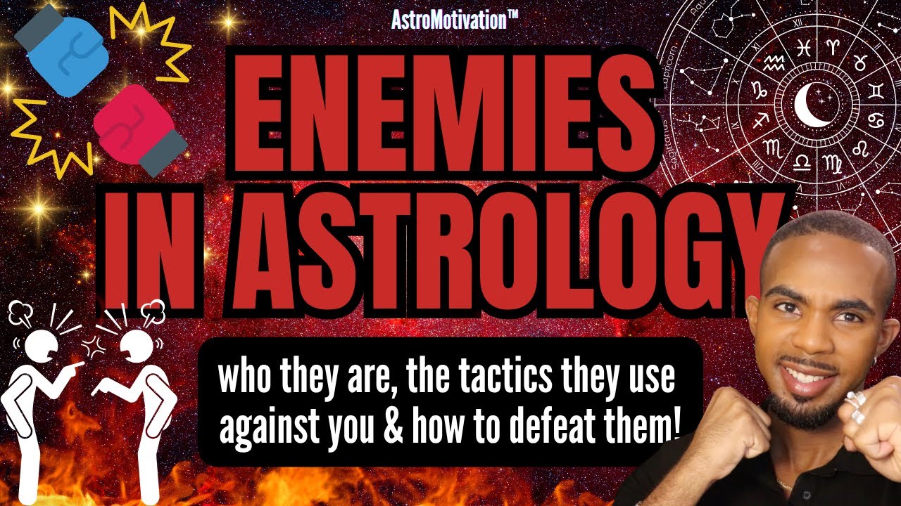 Your ENEMIES in Astrology! Who They Are & How To Conquer Them!👊💥  #astrology 