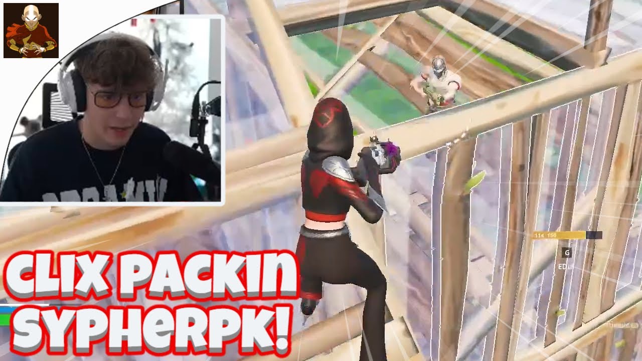 CLIX vs SYPHERPK😳 (1v1 BUILDFIGHT) [FORTNITE TOKEN/WAGER]