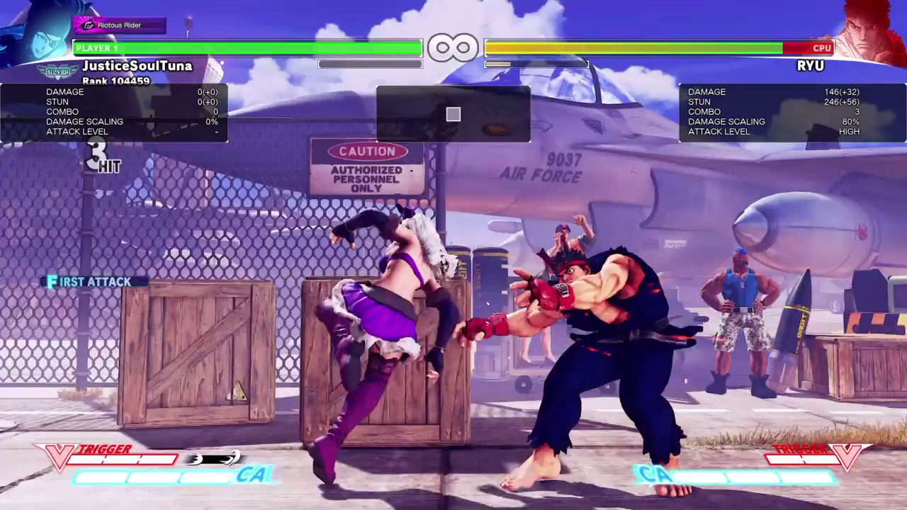 -SFV s2- Juri V-Skill cancel CC set-up [Stylish stun combo, all resources]