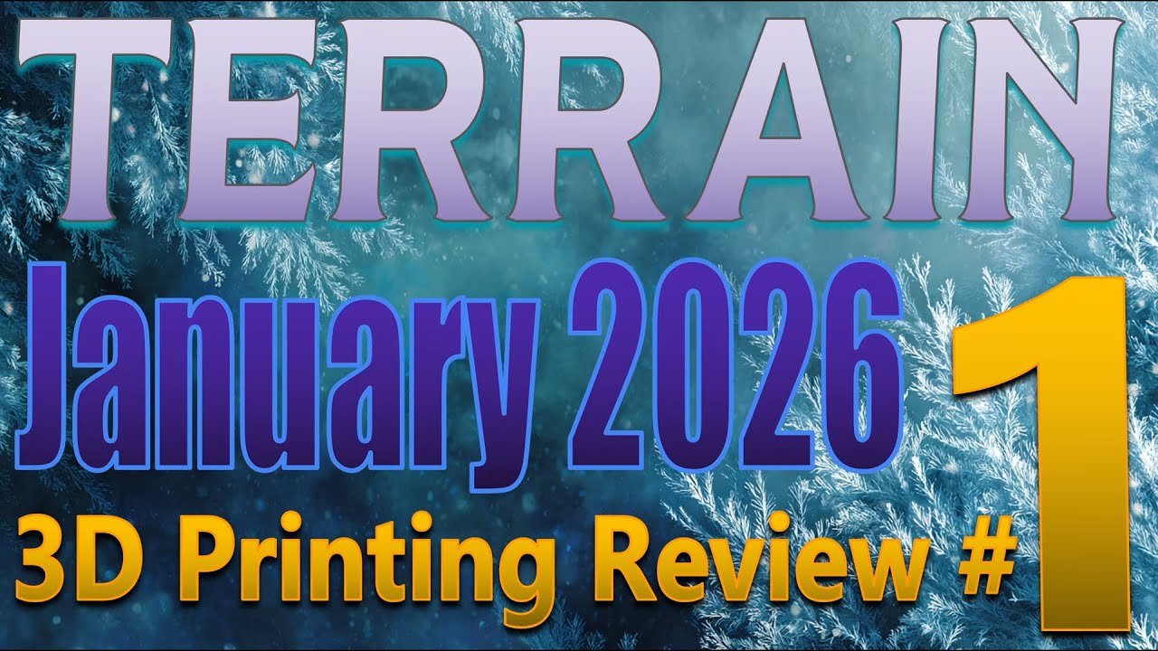 Обзор миниатюр TERRAIN STL, январь 2026 г., №1: Patreon и Tribes