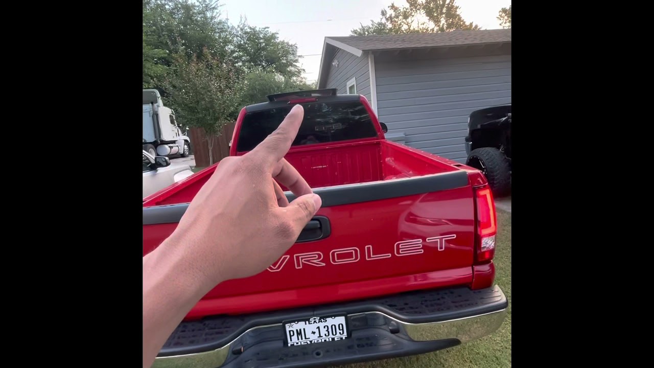 Spoiler sunroof Chevy Silverado single cab🔥🔥🔥