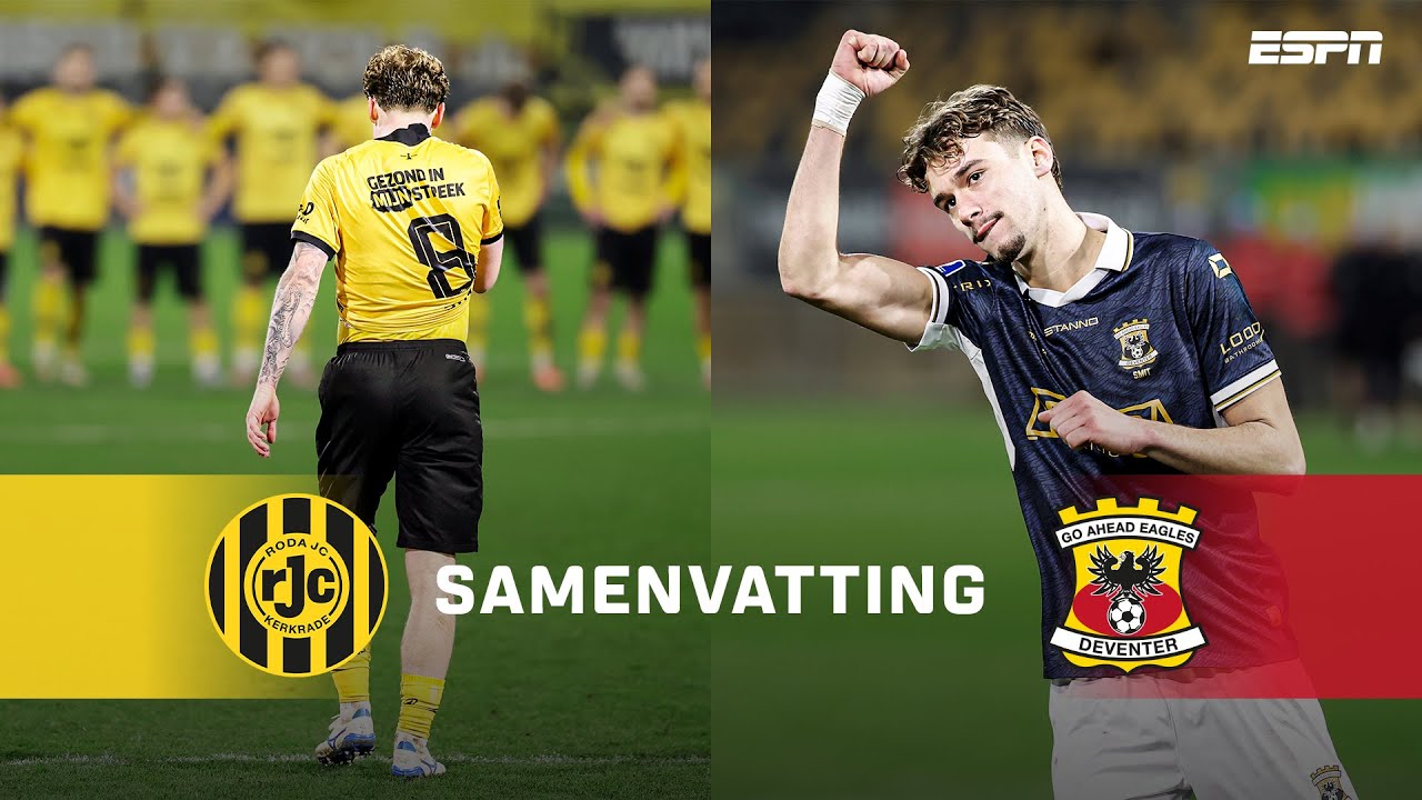🧤 Jari De Busser de GROTE HELD bij GO AHEAD EAGLES 👀 | Samenvatting Roda JC - Go Ahead Eagles