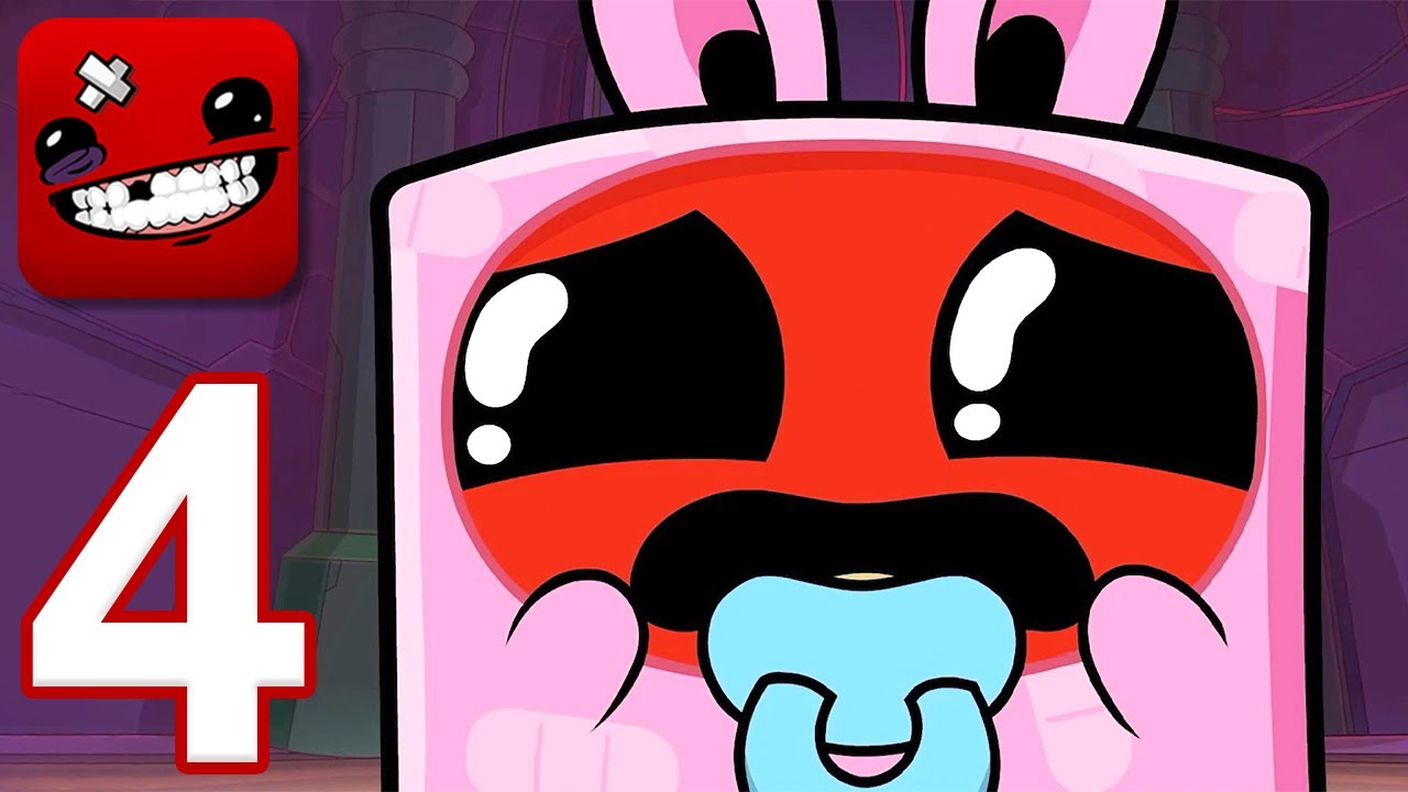Super Meat Boy Forever Mobile - Gameplay Walkthrough Part 4 - The Lab (iOS, Android)