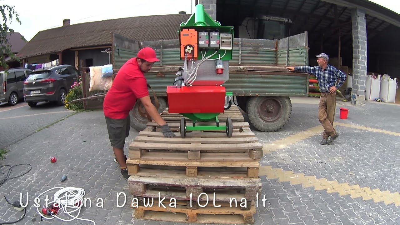 Zaprawiarka do Zboża. Big Bag. Ładowarka. Worki.