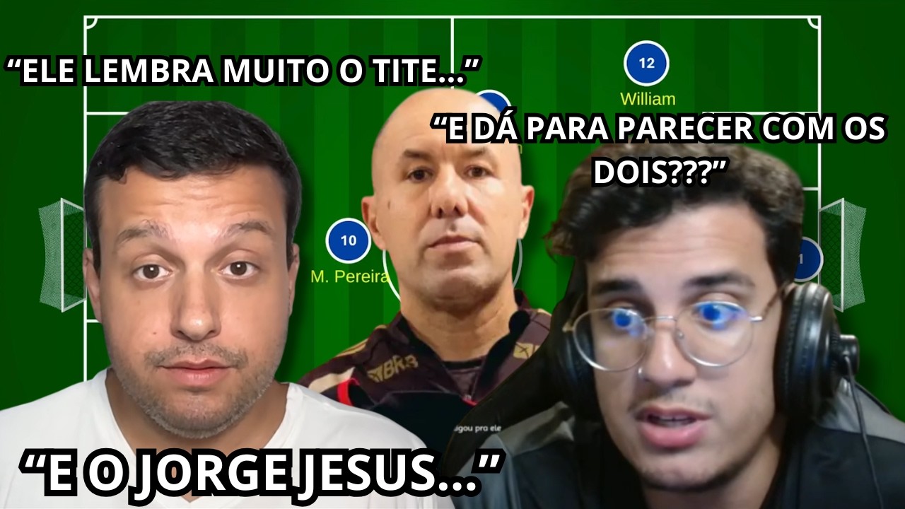 COMO JOGA O NOVO TREINADOR DO FLAMENGO: LEONARDO JARDIM - React Falso Nove