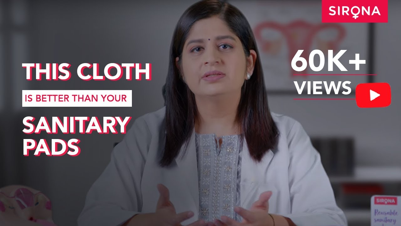 Reusable Cloth Pads For Periods | Hear From A Doctor | Period Care | Sirona Hygiene