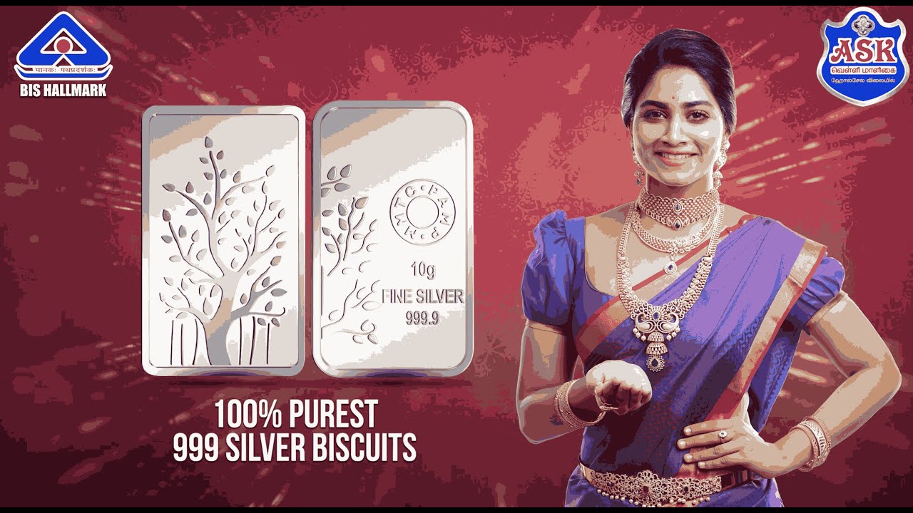 தீபாவளி அதிரடி சலுகைகள் ASK வெள்ளி மாளிகையில்! | Pure Hallmarked Silver in Pondicherry 🌟